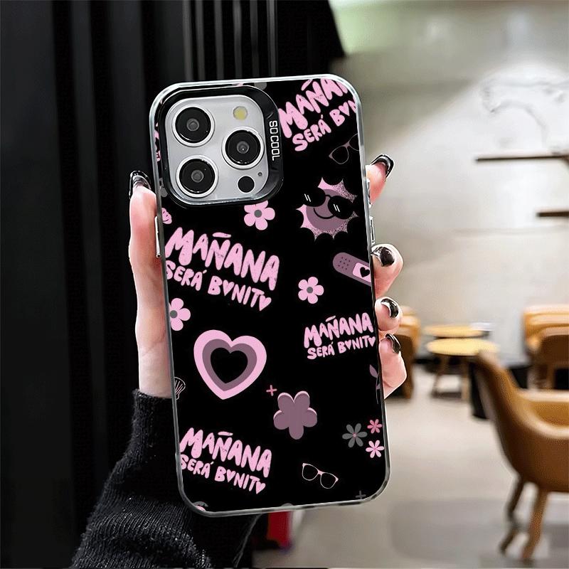 Karolg M-Manana Sera B-Bonito Soft Phone Case for iPhone 15 16 17 Pro Max 17Air 16E 14 Plus 13 12 Mini Shockproof Cover Back She