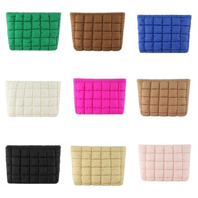 Stylish Pleated Handbag And Cosmetic Pouch For Women Practical Makeup Bag Suitable For Parties And Everyday Use