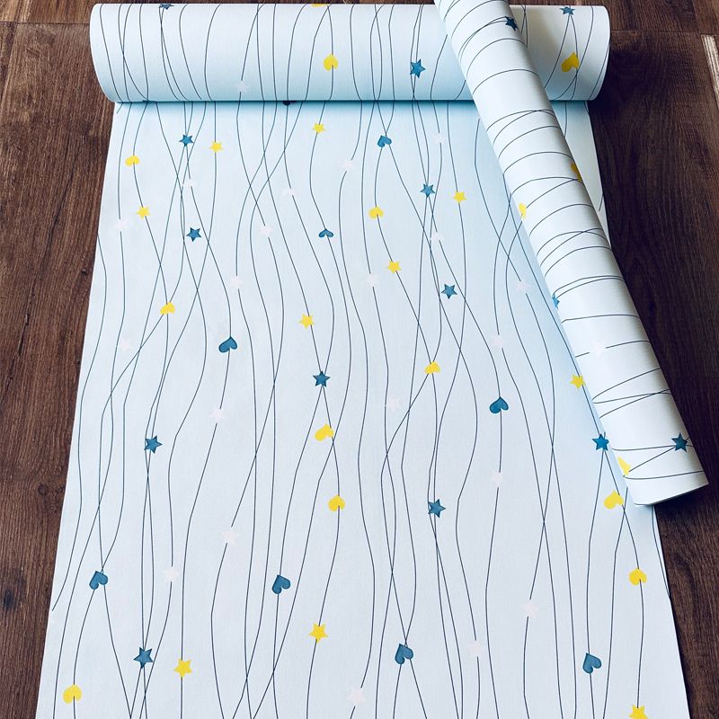 Самоклеящиеся водостойкие влагостойкие однотонные обои для спальни и гостиной Декоративные обои Акцентная стена fresh 60cm wide * 5m long