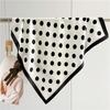 French polka dot 11 mmi silk silk scarf women's spring and summer fashion versatile mulberry silk scarf 71 Chinese scarf shawl