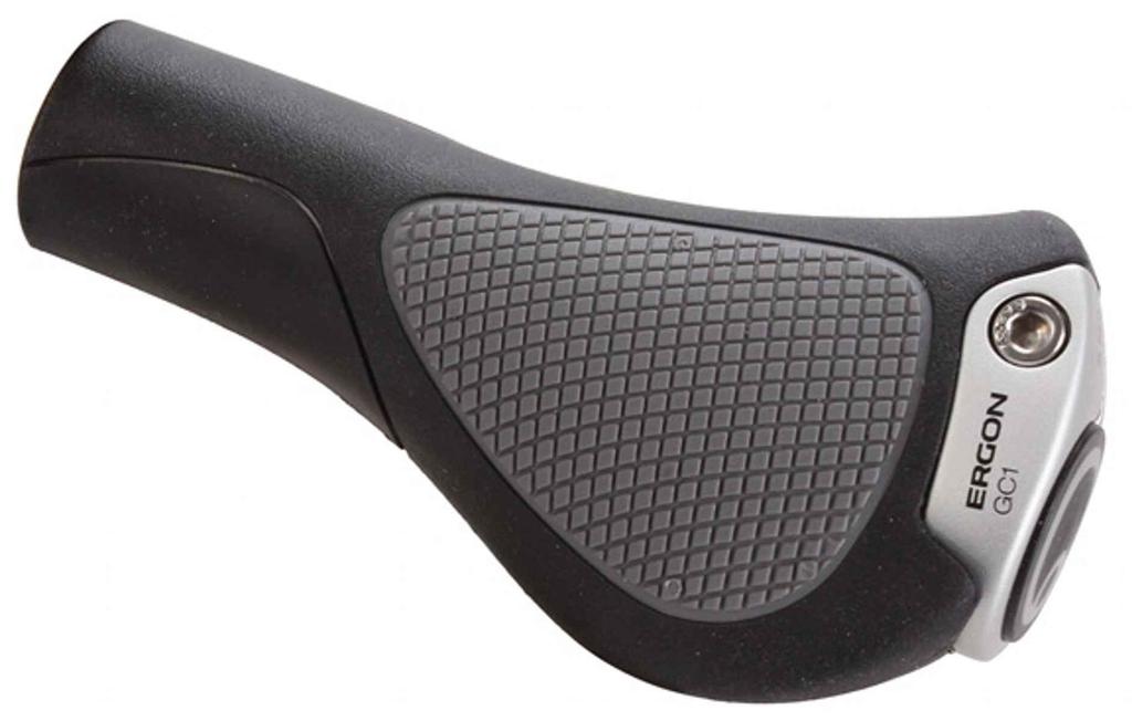 ERGON GC1 Grips, Long/Long, Black/Gray