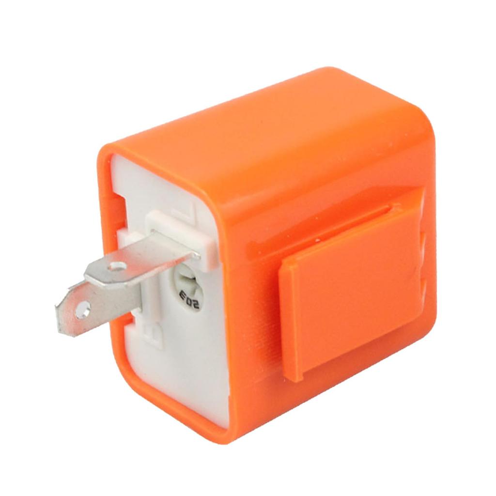 Turn Signal Flasher Relay, 12V Turn Signal Flasher Relay, Clockwise Adjustment LED Flasher Relay, 50-200 per Minute Motorcycle Turn Signal Indica