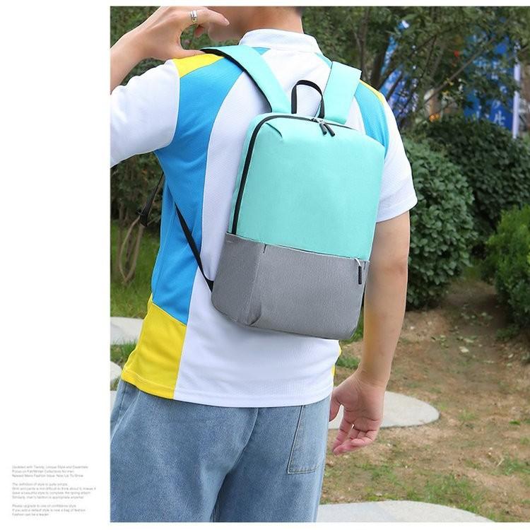 Schoolbag Backpack Men's Large Capacity Business Travel Bag Computer Backpack Fashion Trend Junior High School College Student School Bag
