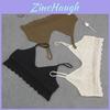 Costume da Spiaggia all'Uncinetto Premium da Donna Sexy Canotta a Sottoveste Blusa Smanicata Raffinata T-shirt a Canotta Casual