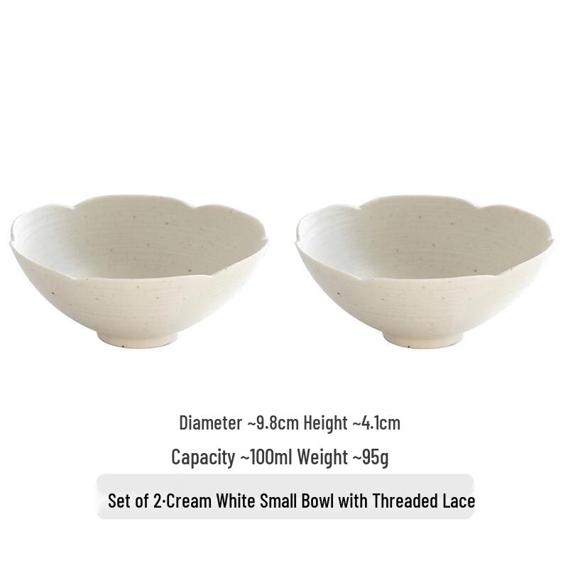Ru Han Designer Ceramic Rice Bowl Set