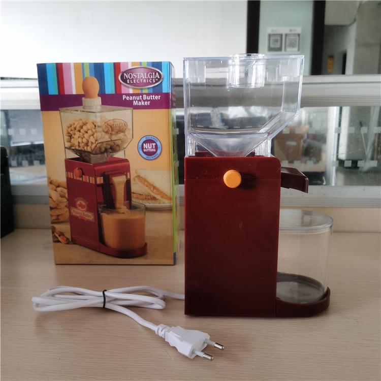 Compact Home Peanut Butter Maker & Juicer - Personal Use Mini Food Processor US Plug 110V коричневый