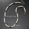 Collane Vintage con Guscio di Cocco e Turchese per Donne Uomini Choker da Surf Gioielli di Lusso per le Feste Collares