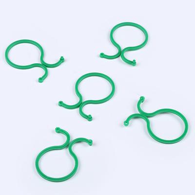 100Pcs Garden Vine Strapping Clips Plant Bundled Buckle Ring Holder Tomato