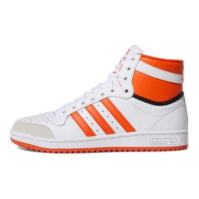 Diez Mejores Zapatillas Unisex Blancas Altas Naranja Equipo Calzado-Blanco Núcleo-Negro S24136