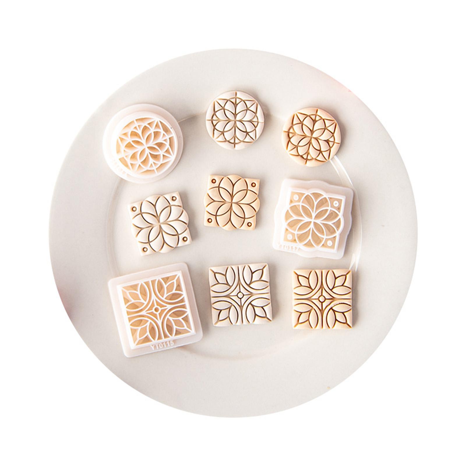 

Винтажный цветок мягкая керамика сережка форма автомобильный брелок подвеска украшения принадлежности для детей взрослые поделки изготовление 2