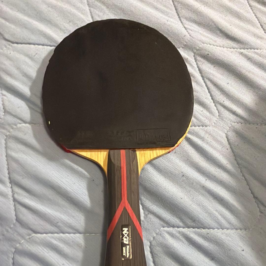 Used Table tennis racket Nittaku Kyoku 8 with rubber
