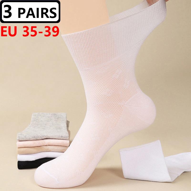 3 Pairs/lot Men's Large Socks Plus Big Size EU48,49,50 All-match Casual Business Anti-Odor Men Socks Sox Meias Calcetines Hombre