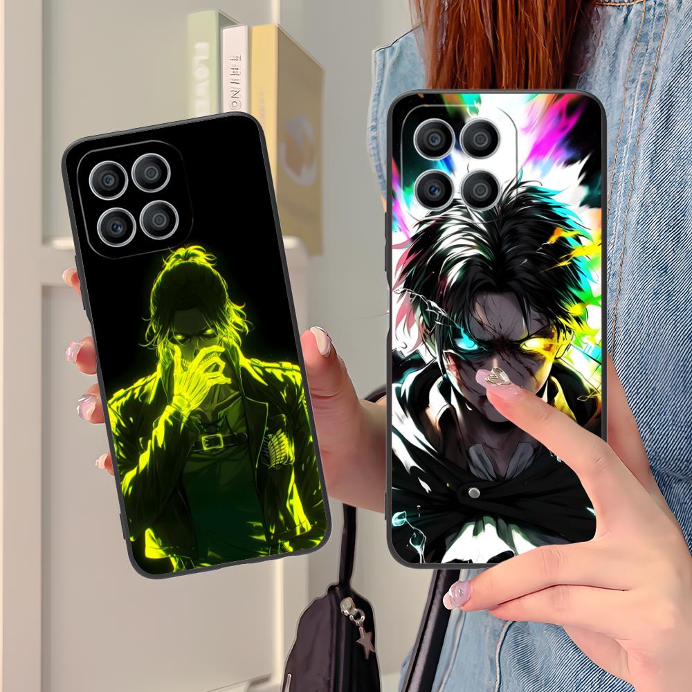 AOT Eren Mobile Cell Phone Case for Honor 90 80 70 60 50 30 20 10 9 8 7 Pro S SE Lite 5G Colour Protective Cover Pretty Luxury