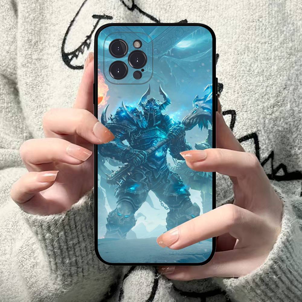 

Game World Of W-Warcraftes Phone Case For IPhone 17 16 15 14 11 12 13 Mini Pro XS Max Plus Funda Shell iPhone 12 pro