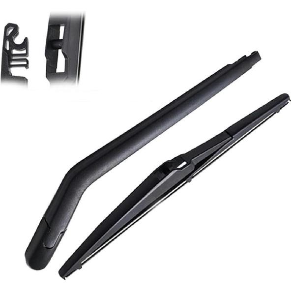 Rear Wiper Blade & Arm Set Kit for Toyota for Land Cruiser J100 1999-2004 2005 2006 2007 Windshield Rear Wiper Blade Wiper Arm Set Auto Replacement