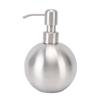 500ml Kugelförmiger Seifenspender Nachfüllbare Edelstahl-Lotionsflasche für Badezimmer-Toilettenartikel