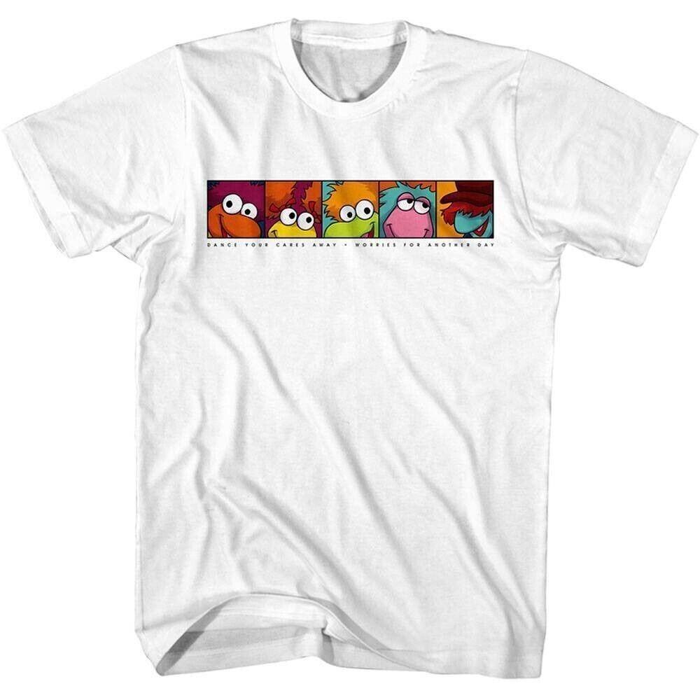 Fraggle Rock Boxes of Eyes Men T Shirt XL