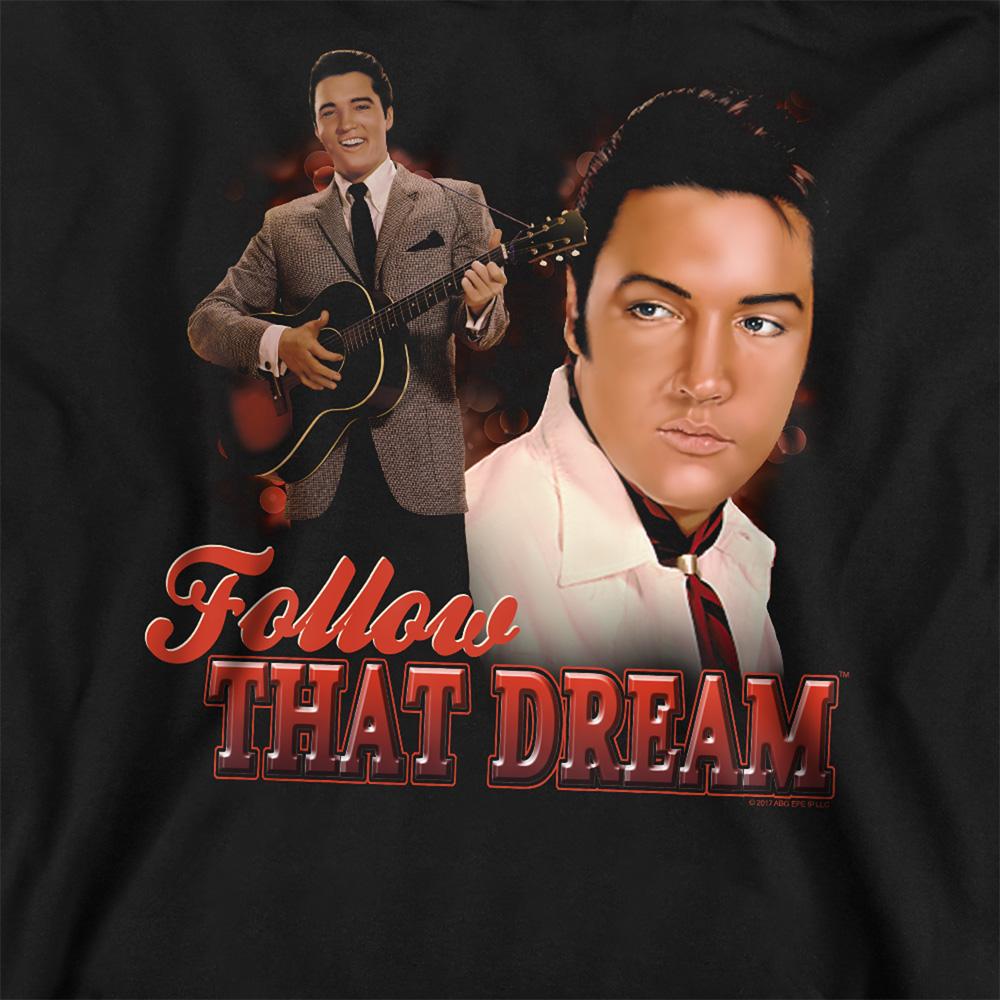 Elvis Presley Unisex Adult Follow That Dream Sweatshirt