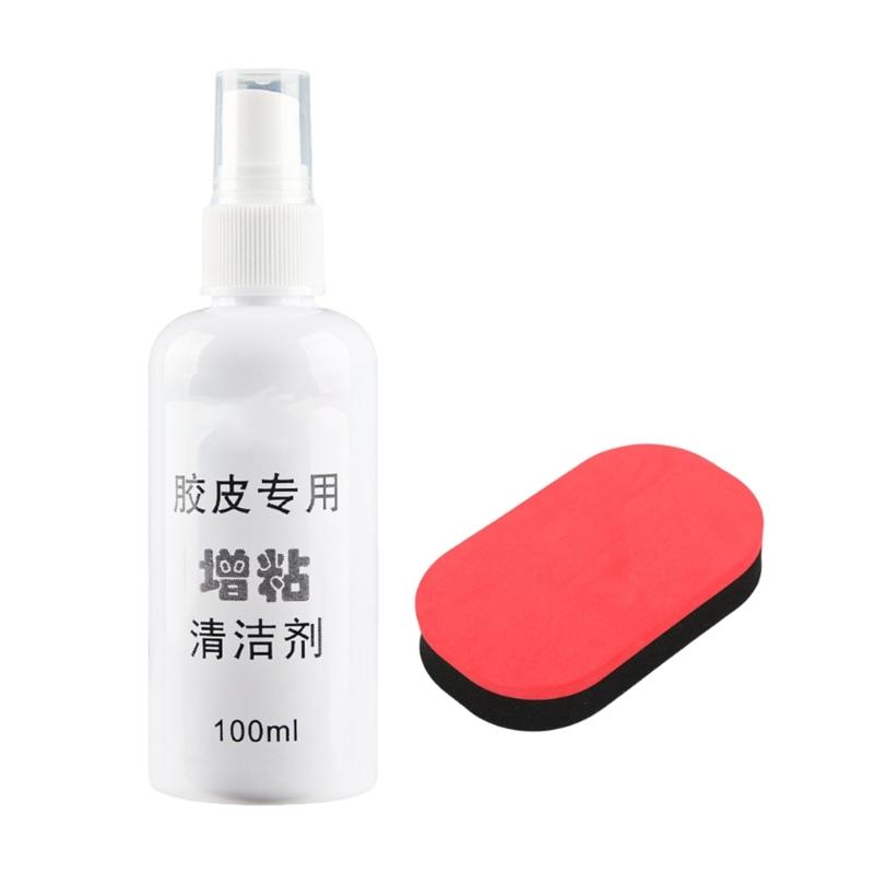 

Table Tennis Rubber Adhesive Cleaning Sprays Enhanced Stickiness Rubber Adhesives Cleaner Sticky Maintenance Cleaner 1