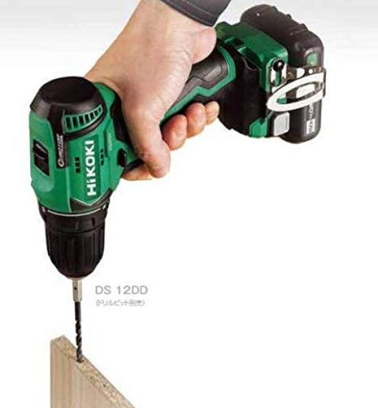 HiKOKI Cordless Driver Drill Unit Battery and Charger Sold with Keyless (Main Only, Separately) Chuck, 10.8V, DS12DD(NN)