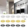 Multi-size Self-adhesive Mosaic Living Room Acrylic Tiles Mirror Sticker Decoration Art Wall Decal