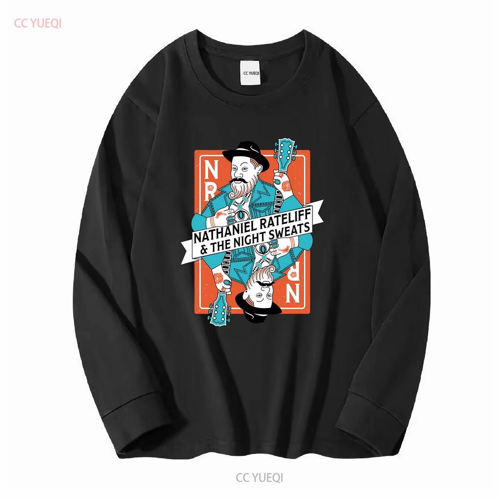 Nathaniel Rateliff The Night Sweats T Shirt MenS Retro s vintage Washed Stylish homme graphic streetwear Top For Everyday Wear