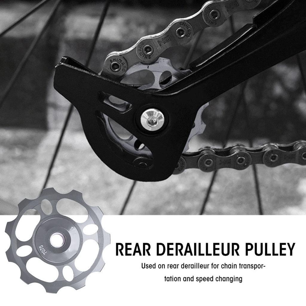 11T Bike Wheel Pulley Rear Derailleur Pulley for Mountain Bike Replacement Parts