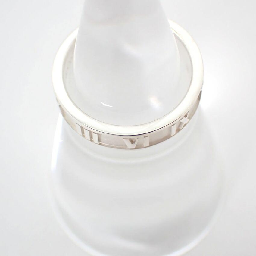 [Used] TIFFANY 925 Atlas Ring / Size 7.5 / j38-5