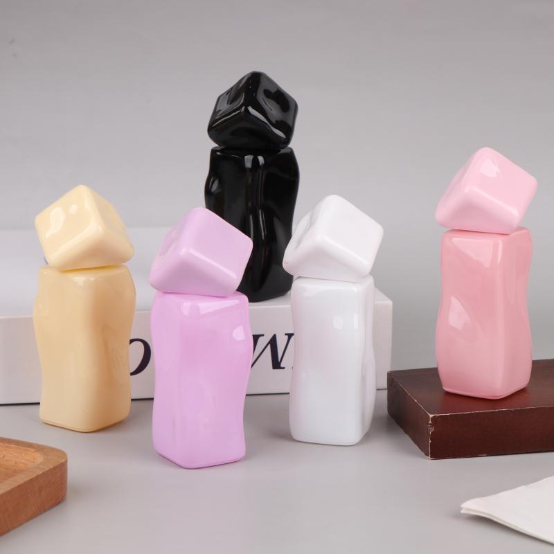 1Pcs 30Ml Refill Perfume Spray Bottle Glass Empty Portable Perfume Bottle For Woman Macaron Makeup Rehydration Container