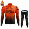 2026 Winter Velvet Warm Cycling Clothing Suit Set Wool Men Bicycle Suit Outdoor Sportswear MTB Bike Uniform Maillot Ciclisno Kit Triathlon