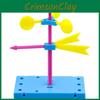 Simulated Plastic Wind Vane Assembly Model Material Set For Childrens Stem Activities