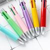 Multicolor Pen Ballpoint Beadable Retractable Ballpoint Pen 4 Color in 1 Ballpoint Pen Retractable Multicolor Pen