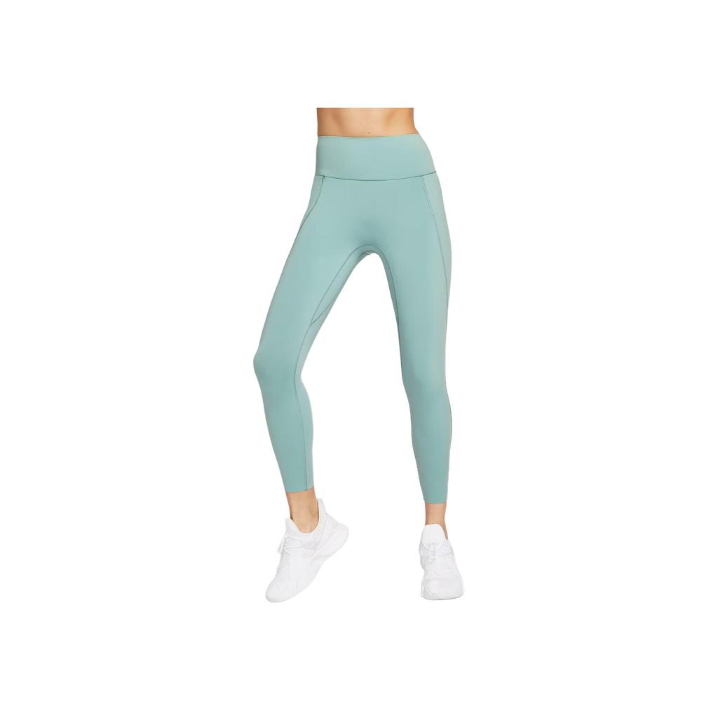 Nike Universal Quick-Dry Medium-Intensity High-Waist Pocket Nine-Point Tight Sports Leggings Women Leggings HQ6814-017