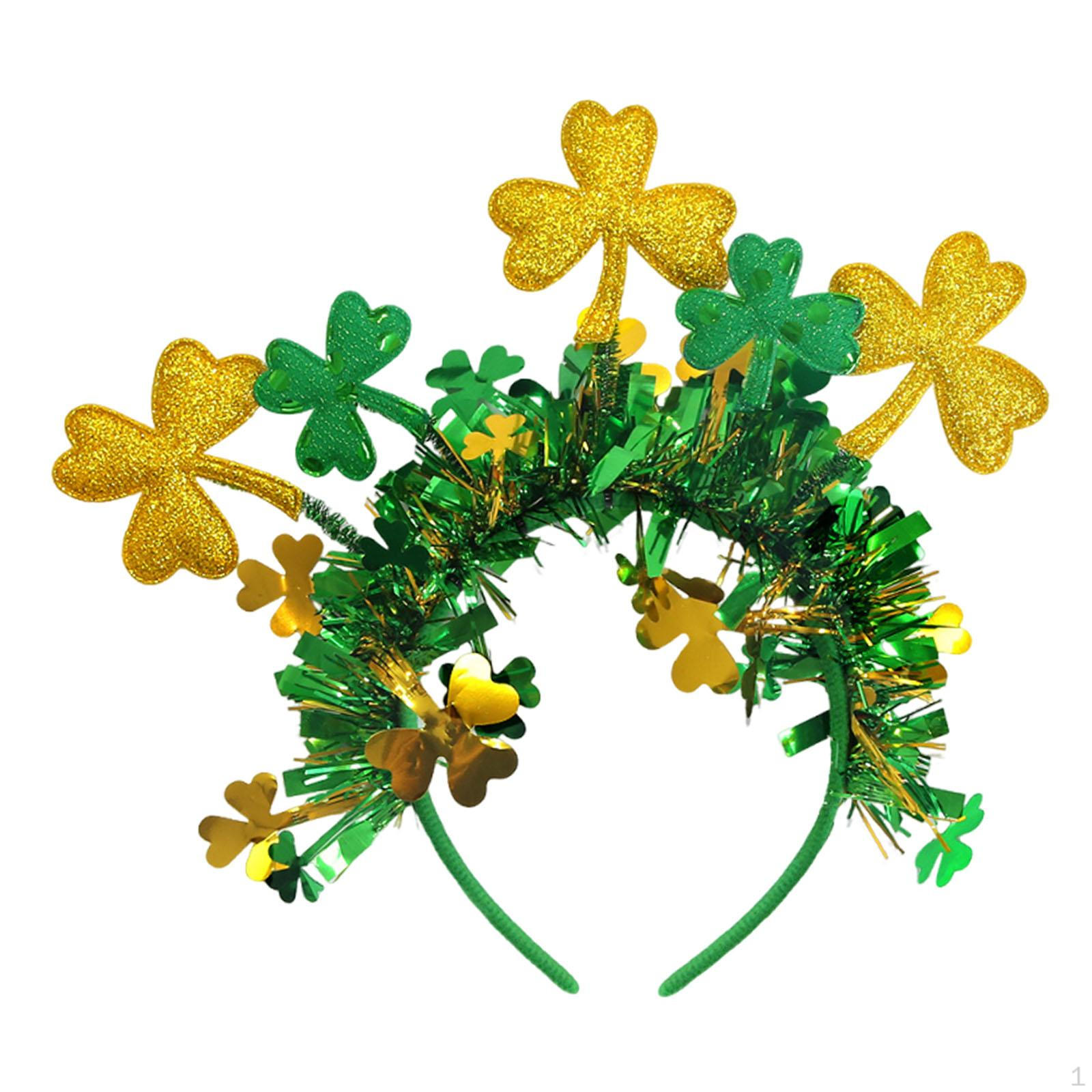 

s Day Headband Irish Themed Lightweight Party Decor Favors Style B