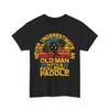 Unterschätze niemals einen alten Mann mit einem Pickleball-Schläger Vintage-Shirt