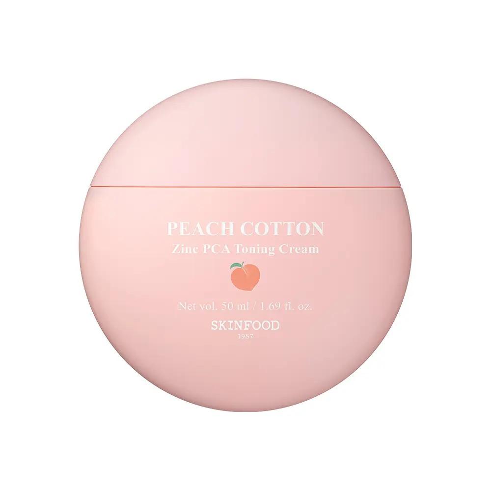 SKINFOOD Peach Cotton Zinc PCA Tone-Up Cream 50ml