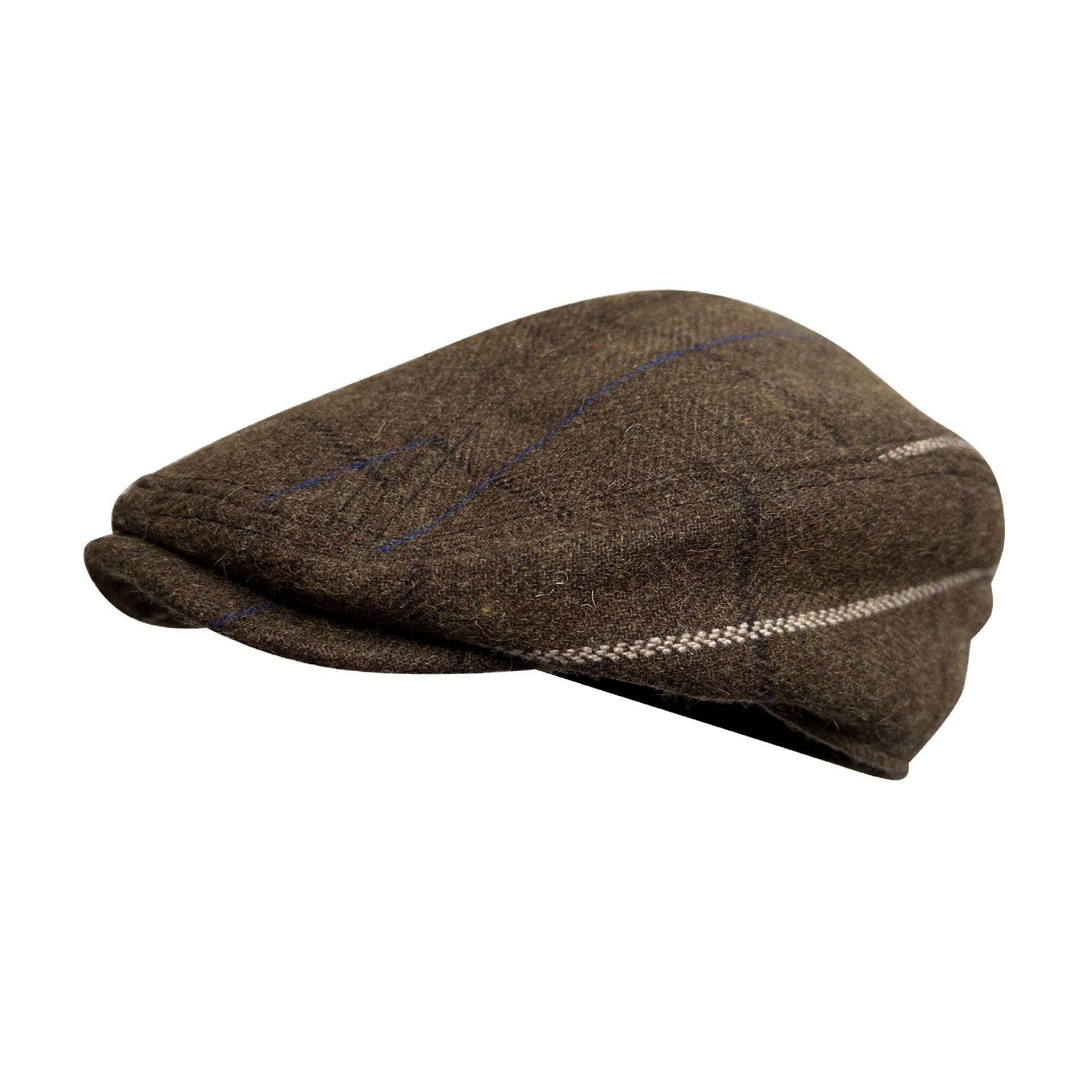 

Vintage Check Flat Cap for Gentleman, Autumn Winter High-End Peaked Newsboy & Beret Hat Mature Men s Classic Style XL over 60cm