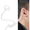 Large Size Earmold Earbud Ear Mold for Surveillance Earpiece Walkie Talkie Two Way Radio Headset Acoustic Coil Tube Audio Kits, 3 Pairs