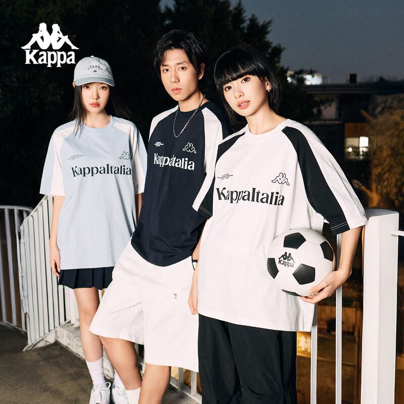 Kappa Women s Back-to-Back Jersey Style Short Sleeve T-Shirt K0GX2TD43D 2XL