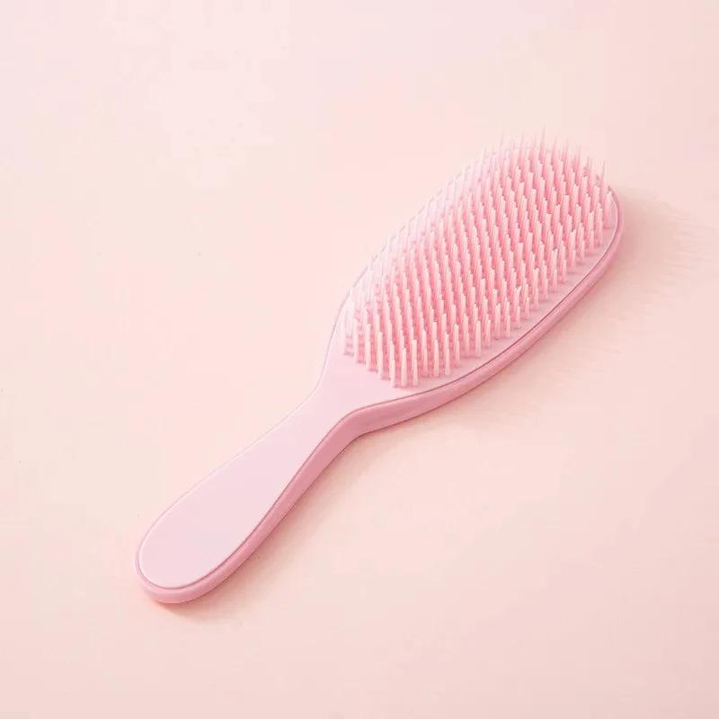 Spazzola per capelli Spazzola districante Massaggio del cuoio capelluto Pettine per capelli Spazzola per capelli districante per donne per lo styling dei capelli ricci Strumento per la cura del salone di parrucchiere
