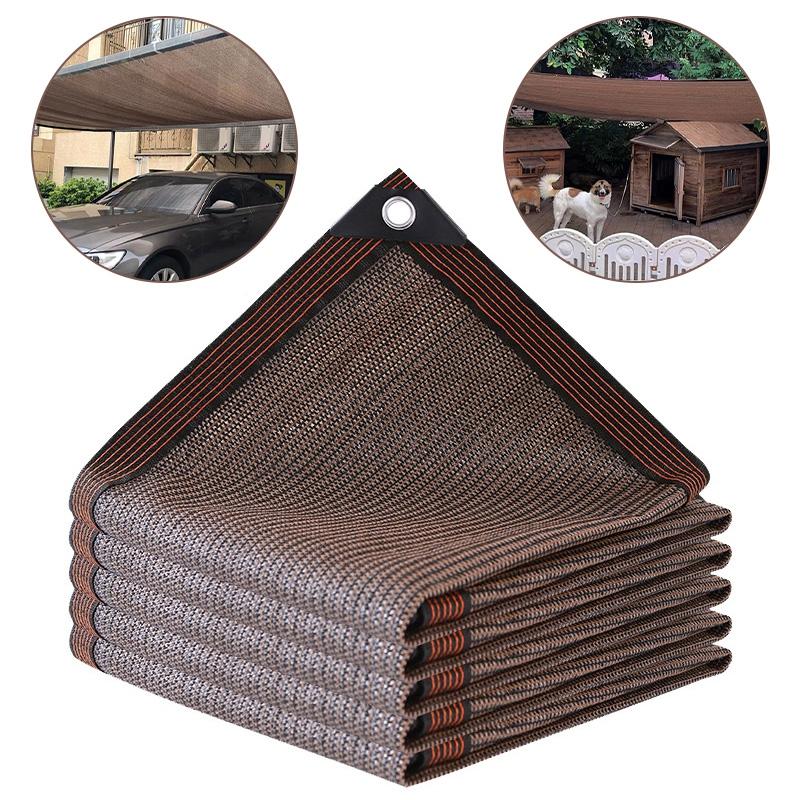 90% Sun Shading Net Garden Plant Sunshade Sail Outdoor Camping Sunshade Cloth UV Protection Swimming Pool Cover Fence Netting
