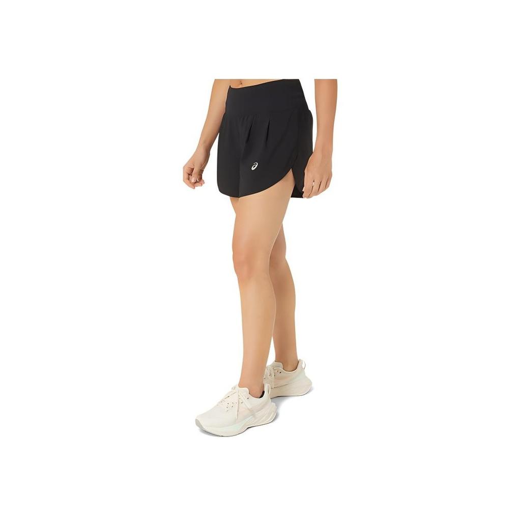 Asics Road 3.5In Shorts Comfortable Soft Breathable Sports Shorts Women Shorts Black 2012C965-001