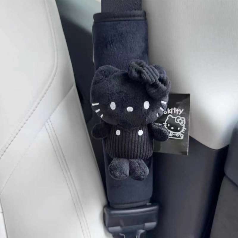 Hello Kitty Seat Belt Cover, Shoulder Pad, Cute, Car Supplies, Soft, Comfortable, Protects Your