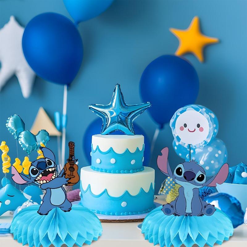 Dekorace pro Párty s Tématem Kresleného Filmu Disney Lilo a Stitch, Stejně Jako Dekorace na Stůl Vhodné pro Různé Festivaly