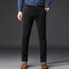 Gepolsterte und verdickte, lockere, gerade Herbsthose, vielseitige Herren-koreanische Version des Herbst- und Winter-warmen Herren-Freizeithosen-Männertrends