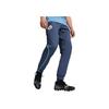 Puma Color Block Logo Design Woven Mid Waist Retro Sports Casual Pants Men Pants Dark-Blue 777581-22