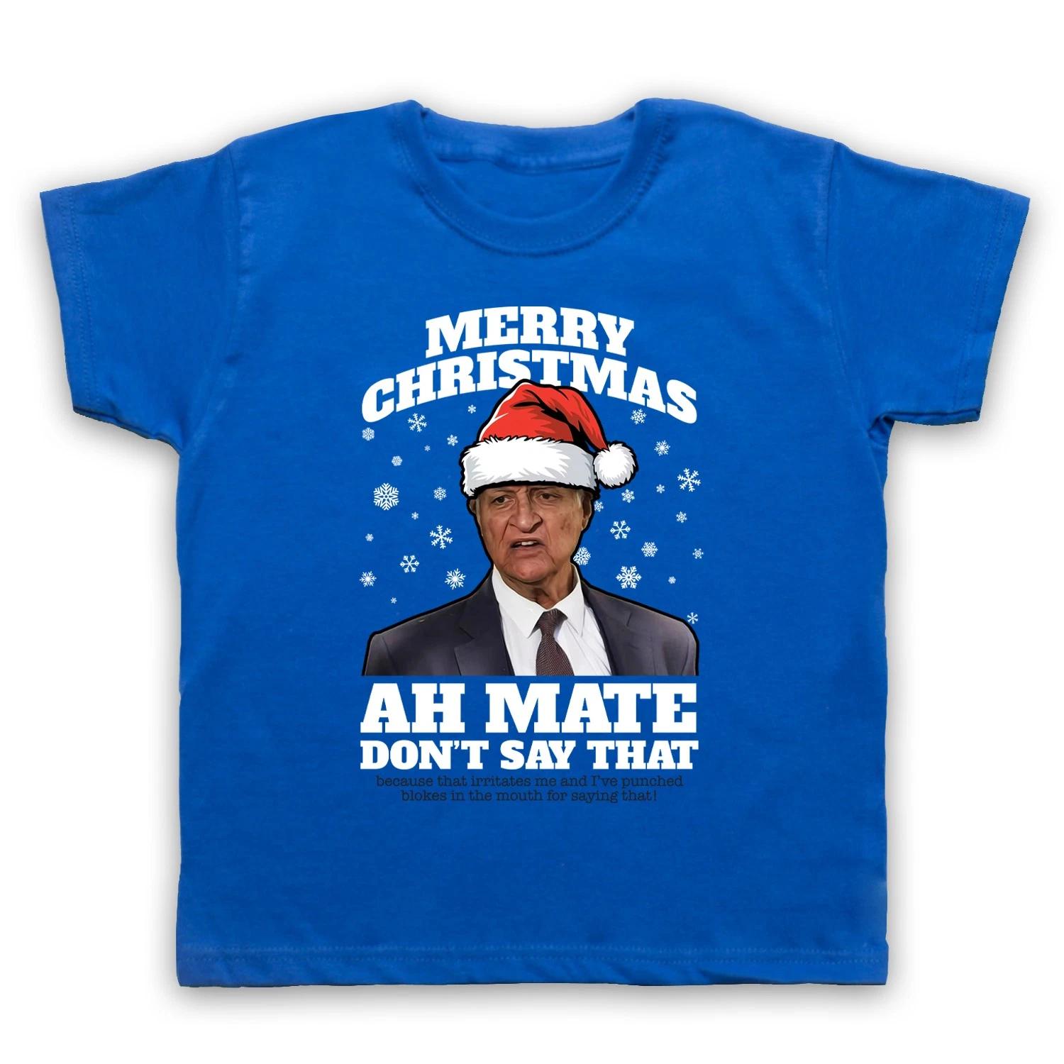 

Bob Katter Ah Mate Funny Merry Christmas Childrens Kids T-shirt All Cols 160