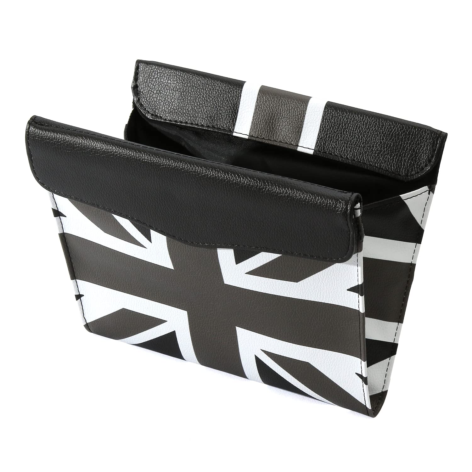 

Skybell Trash Can for Mini Cooper/BMW MINI, Slim, Hanging, Compact, Faux Leather, SKYBELL (Black Jack)