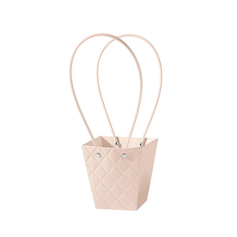 

1 шт., портативная цветочная коробка, подарочные пакеты с цветами и ручкой, упаковочные коробки для букета роз, украшения для свадьбы, дня рождения, вечеринки, 1 шт.