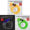 Bicycle Lock With Code Key Locking System For Mountain And Road Cycling Security
